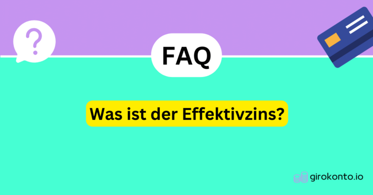 Was ist der Effektivzins?