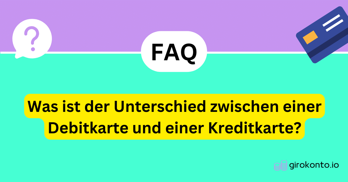 Was Ist Der Unterschied Zwischen Einer Debitkarte Und Einer Kreditkarte ...