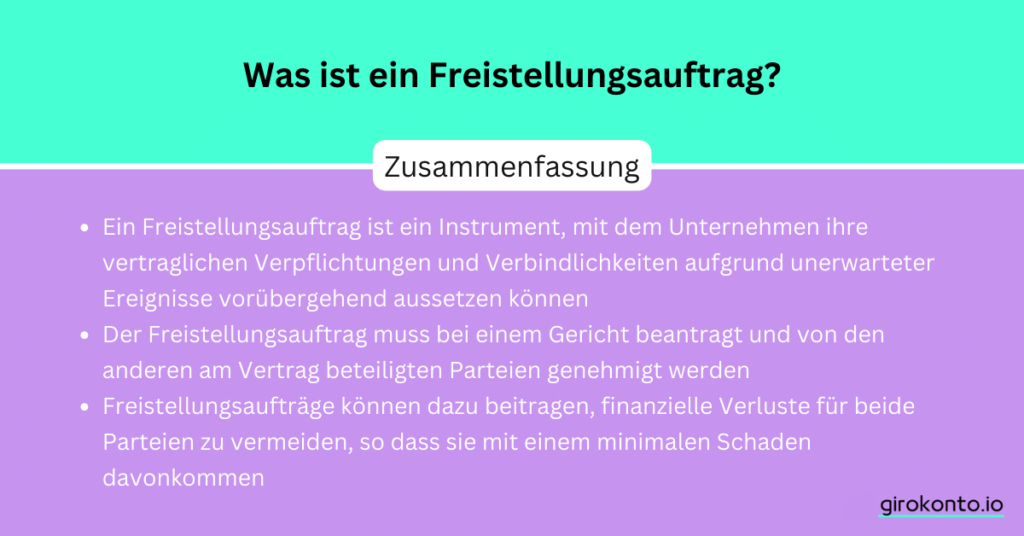 Was ist ein Freistellungsauftrag?