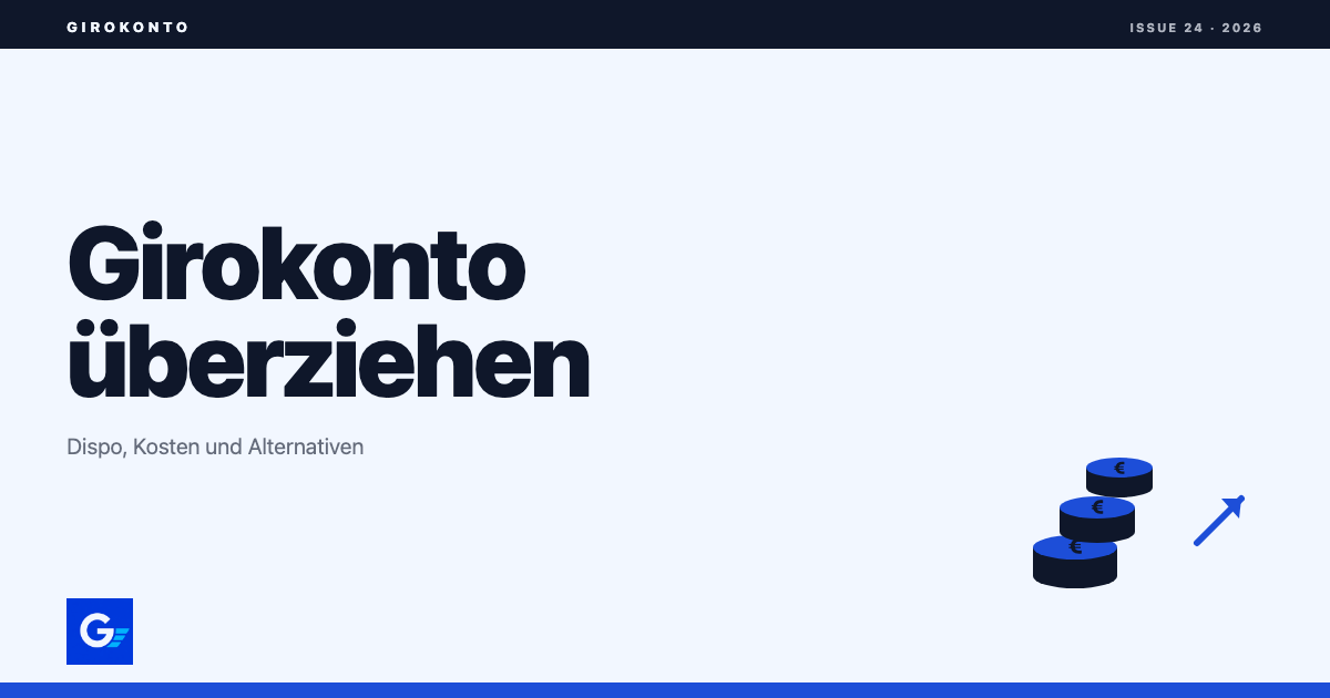 girokonto.io: Girokonto überziehen