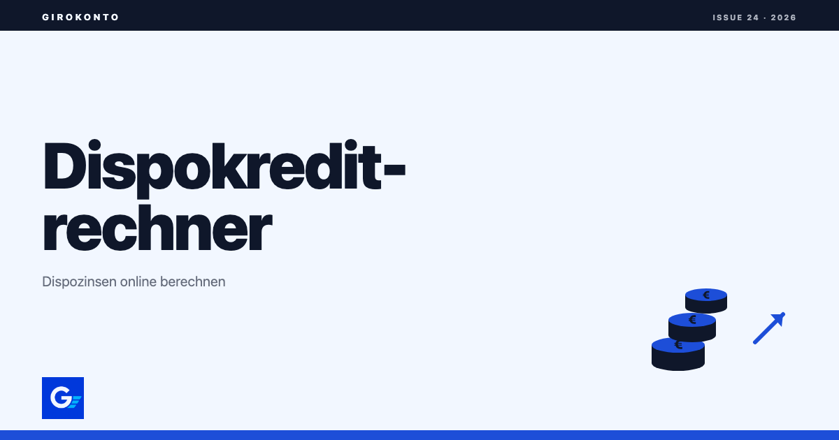 girokonto.io: Dispozinsrechner