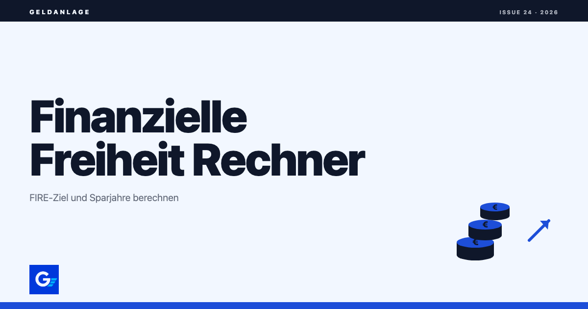 girokonto.io: Finanzielle Freiheit Rechner FIRE 2026