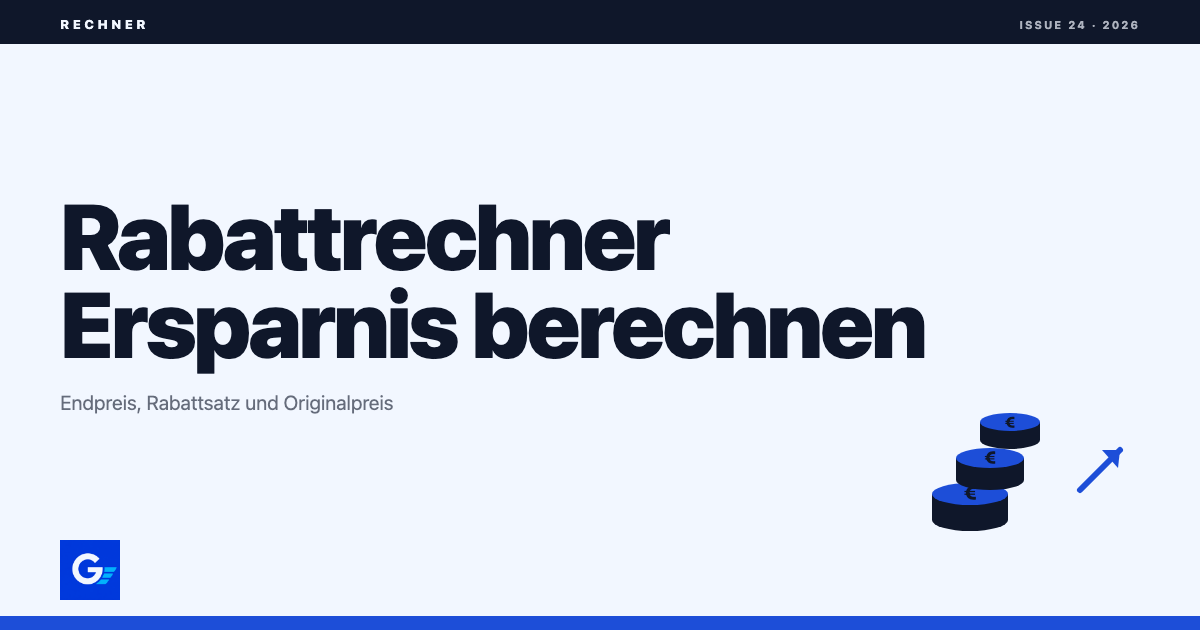 girokonto.io: Rabattrechner