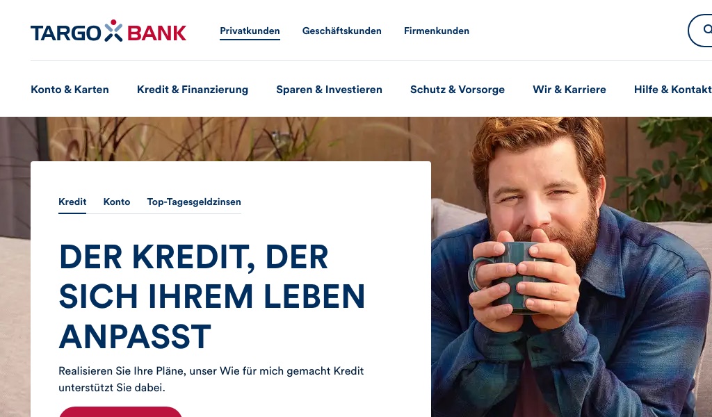 Screenshot TARGOBANK