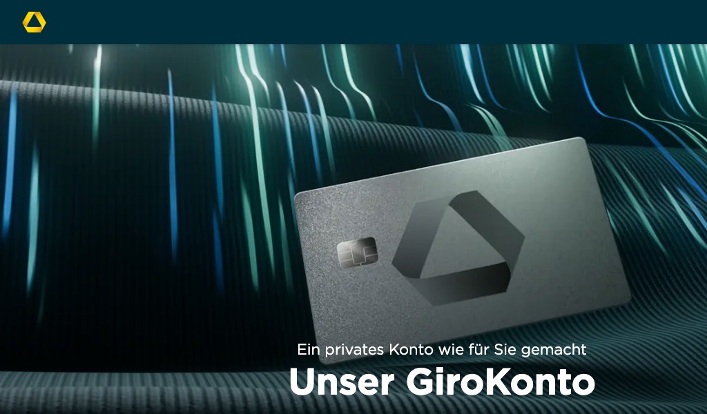Screenshot Commerzbank