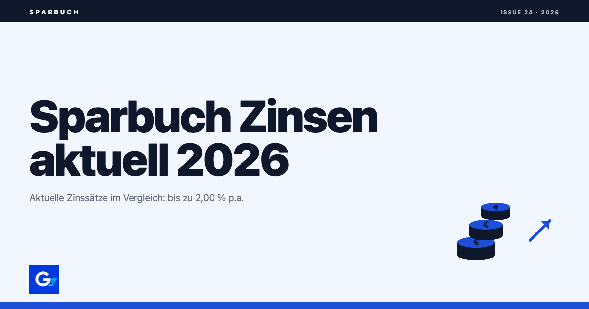 girokonto.io: Sparbuch Zinsen aktuell: aktuelle Zinssätze im Vergleich