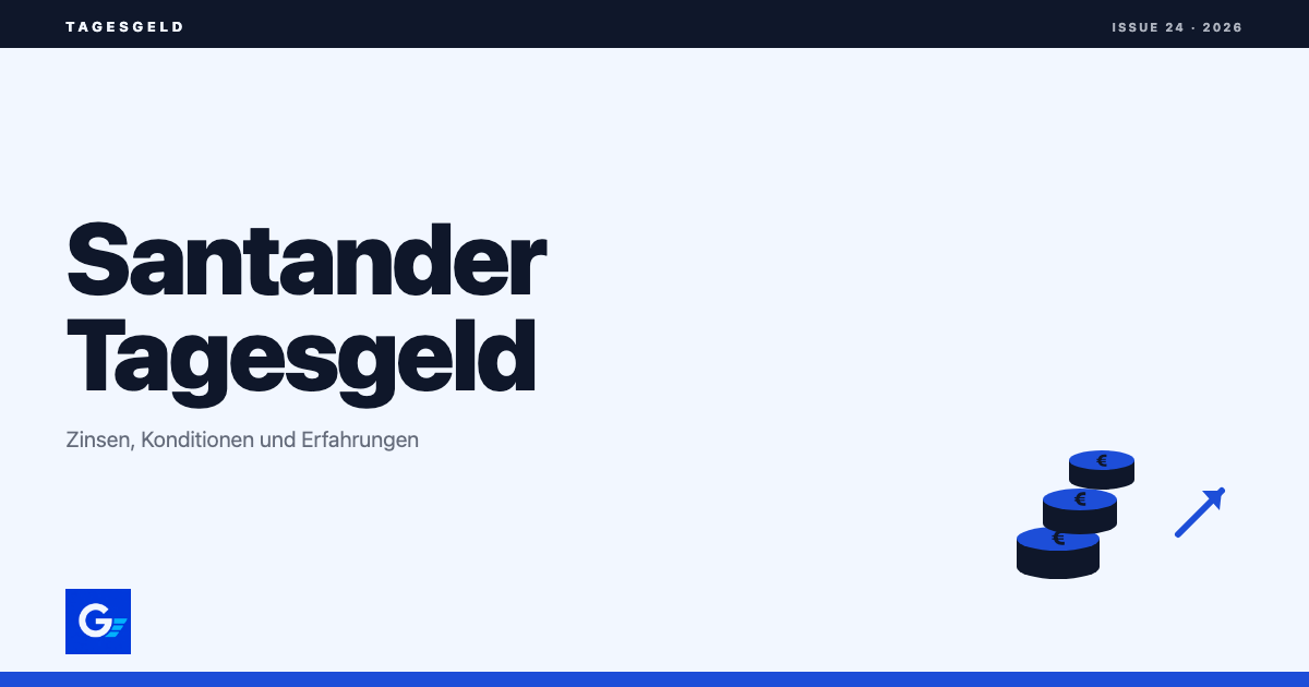 girokonto.io: Santander Tagesgeld: Zinsen, Konditionen und Erfahrungen