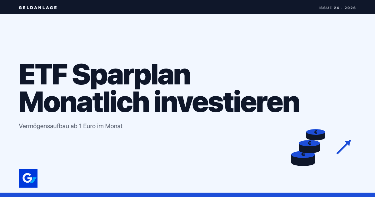 girokonto.io: ETF Sparplan - Monatlich in ETFs investieren