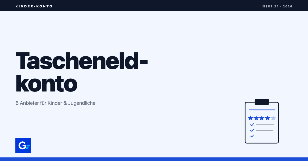 girokonto.io: Taschengeldkonto für Kinder: Anbieter & Vergleich 2026