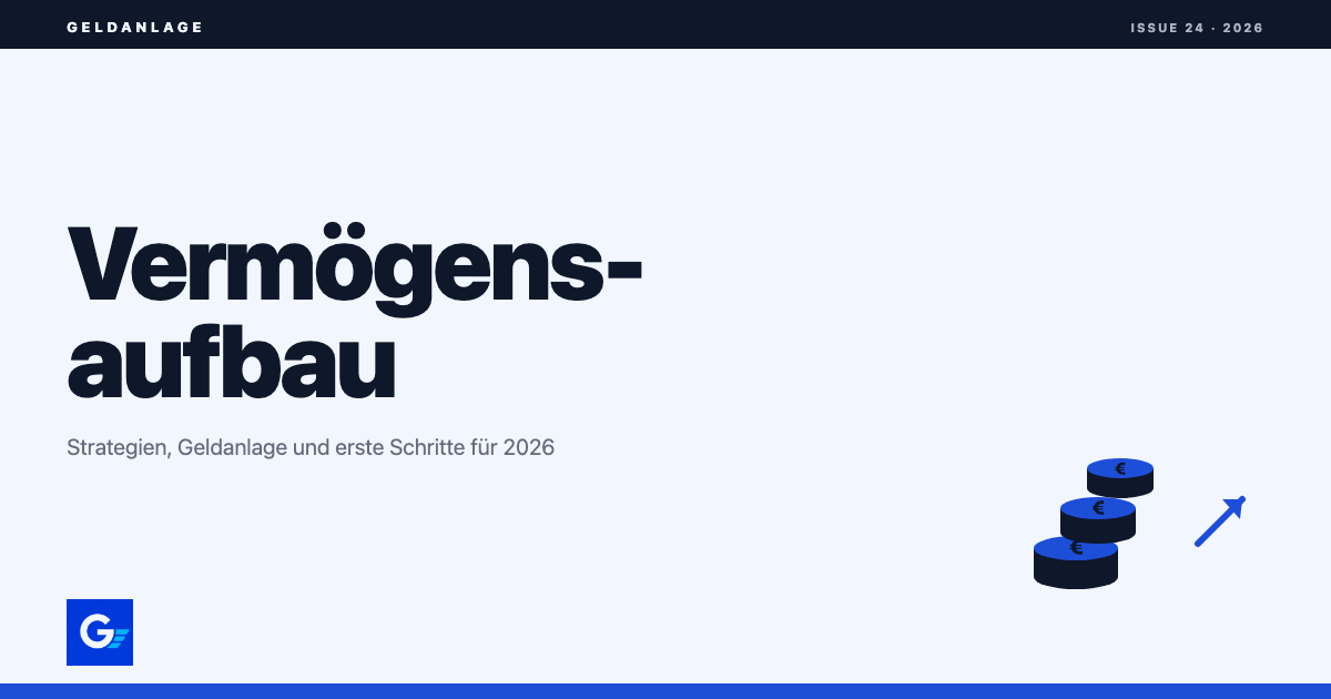 girokonto.io: Vermögensaufbau 2026 - Strategien und erste Schritte